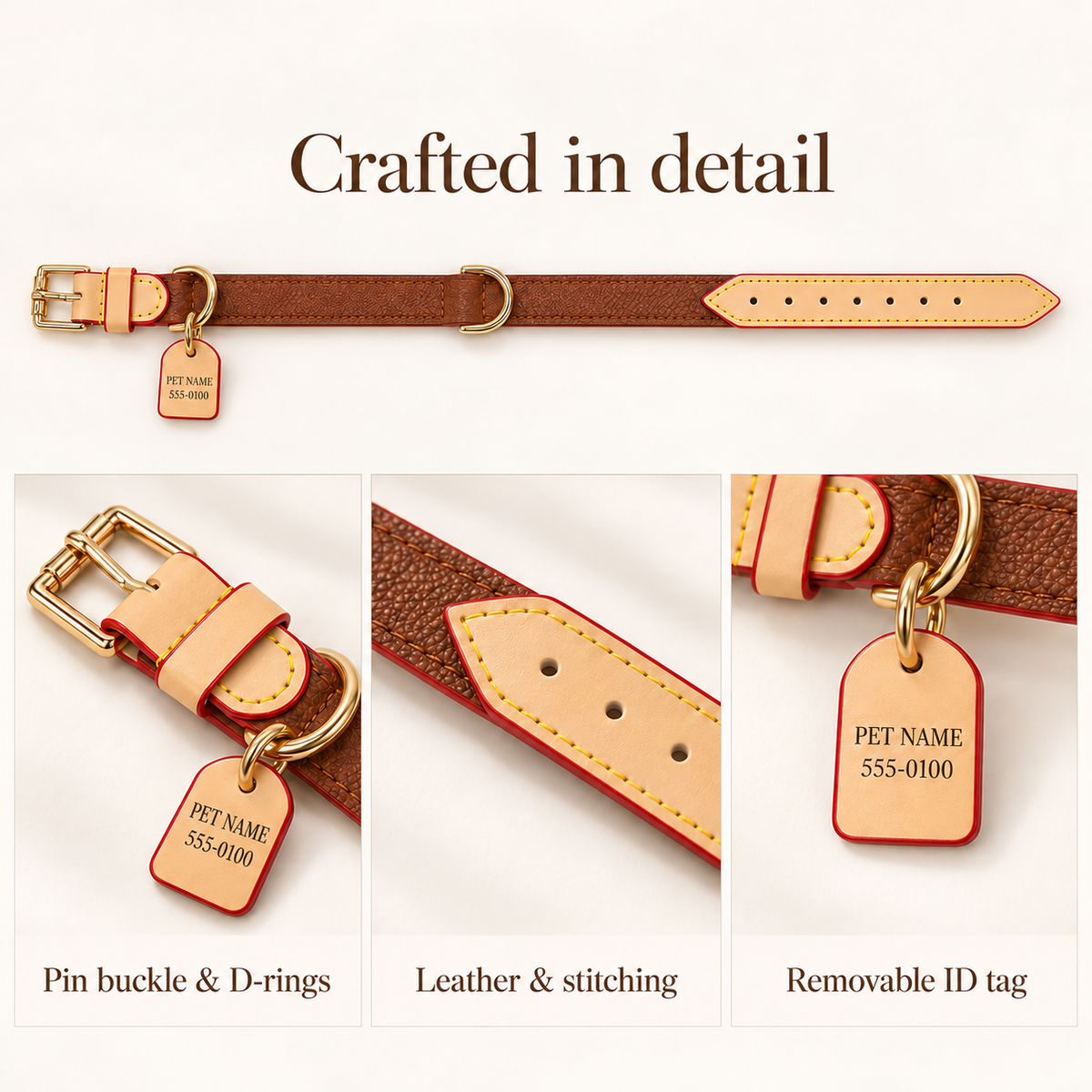 All colors | gallery-04 | CraftStructure | Pawture leather dog collar