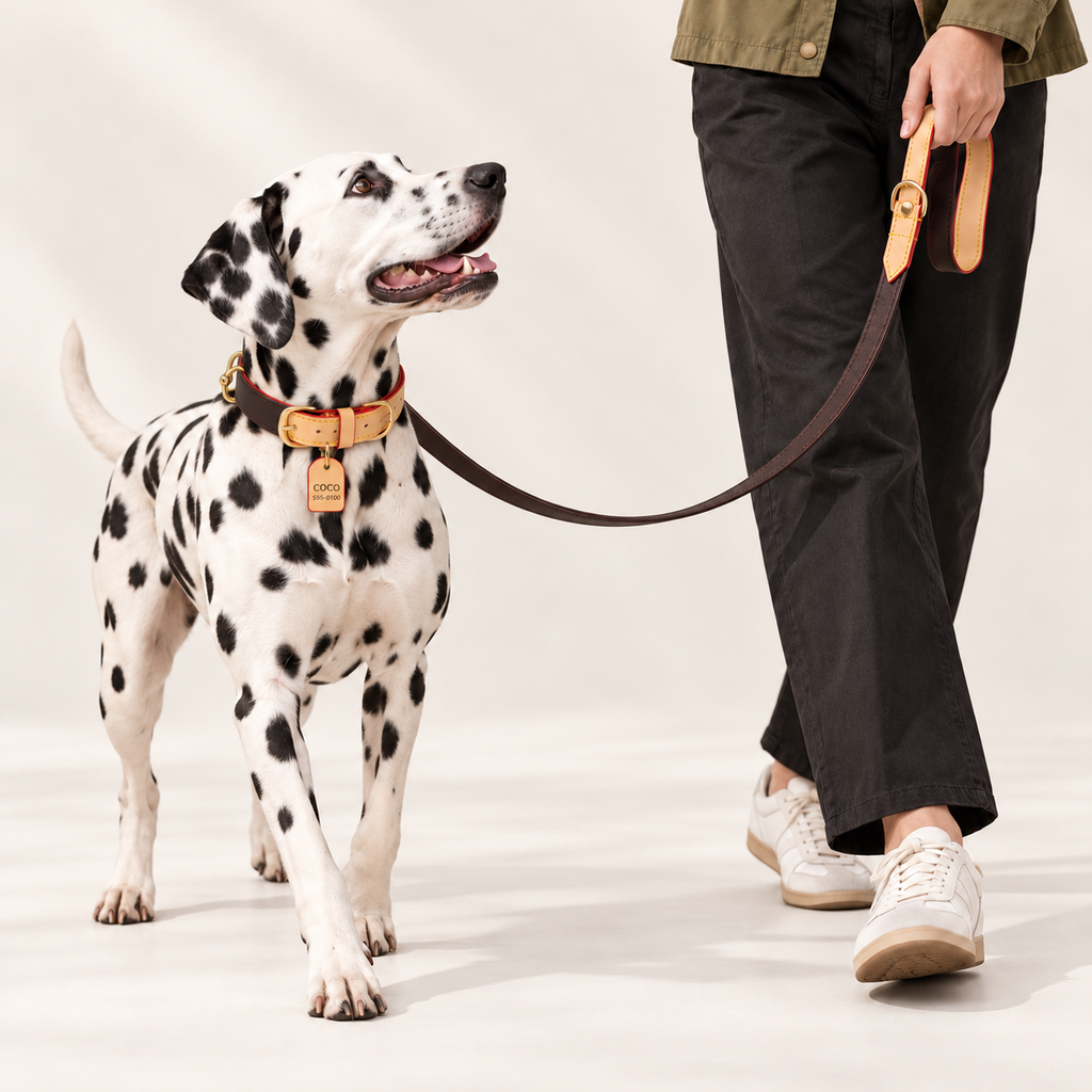 Espresso | gallery-07 | HumanPetStudio | Pawture leather dog collar