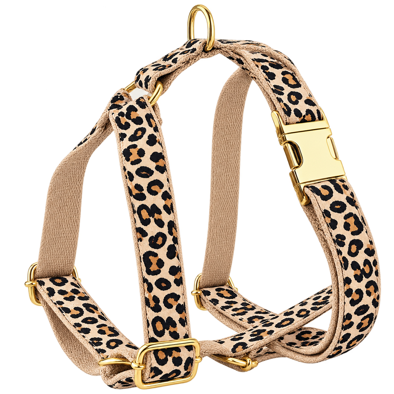 LeopardLuxe matching harness
