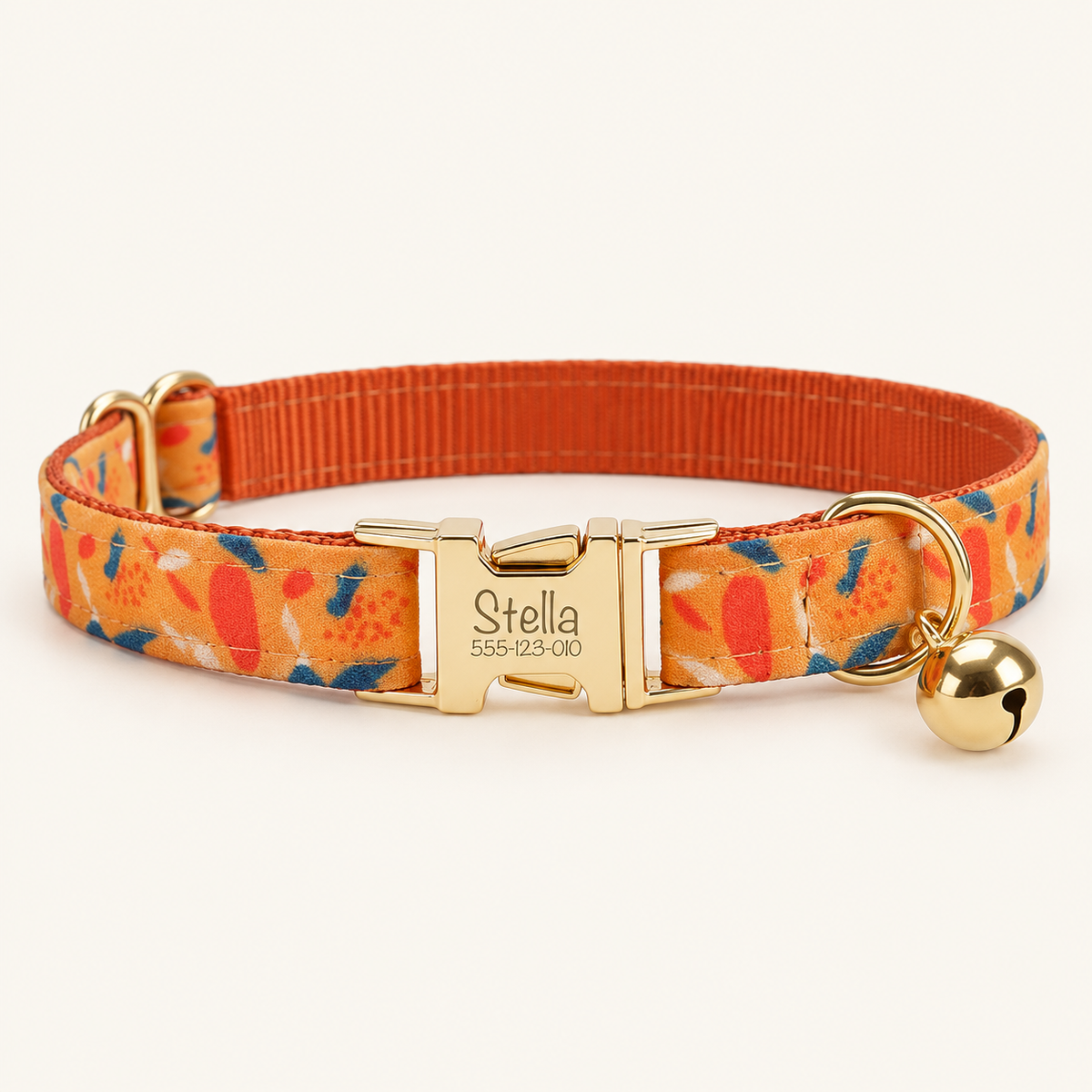 GoldFish personalized cat collar