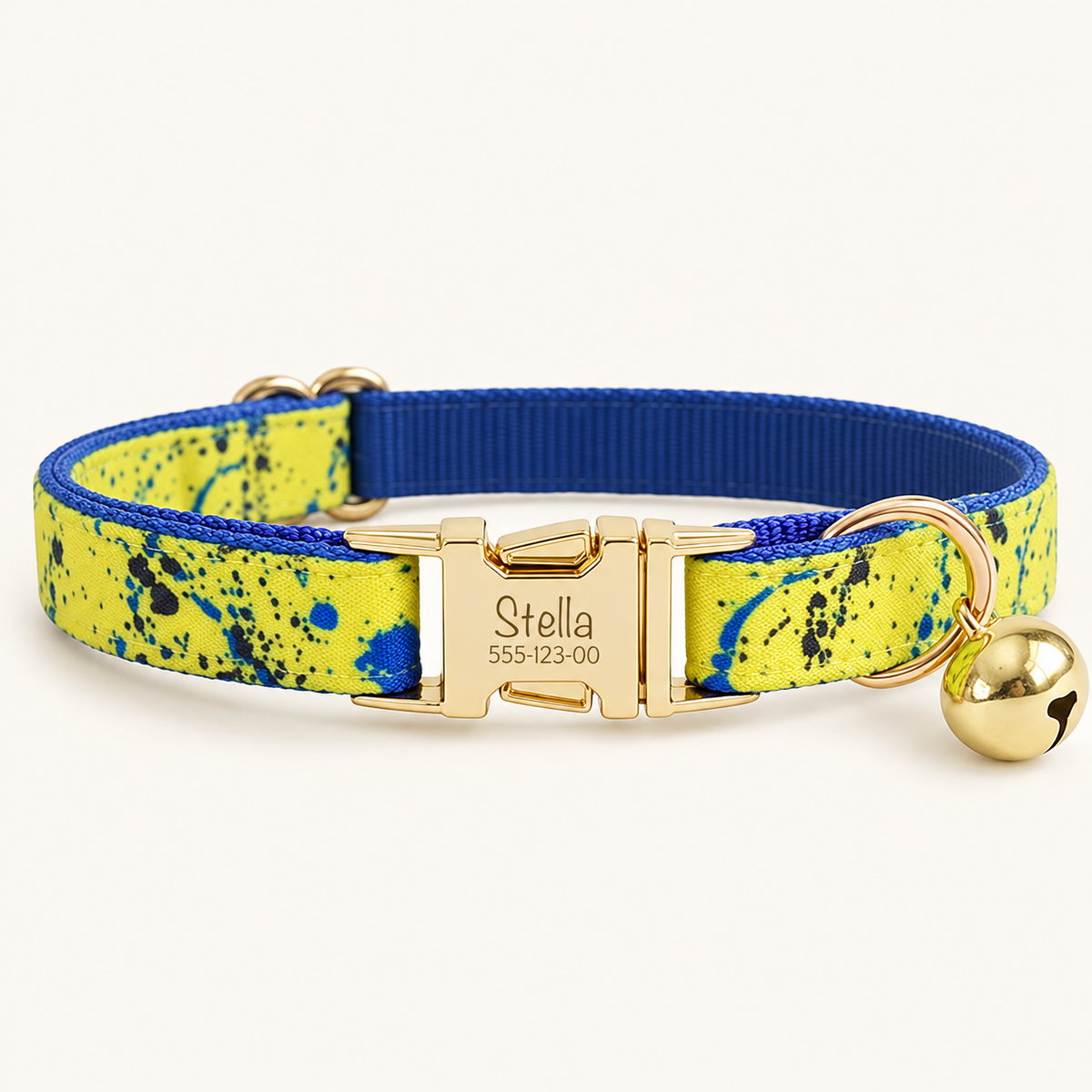 InkSplash personalized cat collar