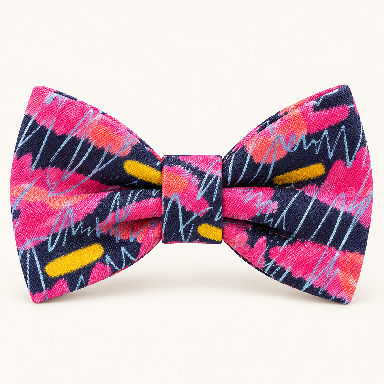 PinkGraffiti matching bow