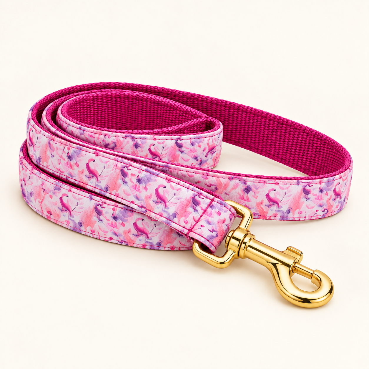 PinkToucan matching leash
