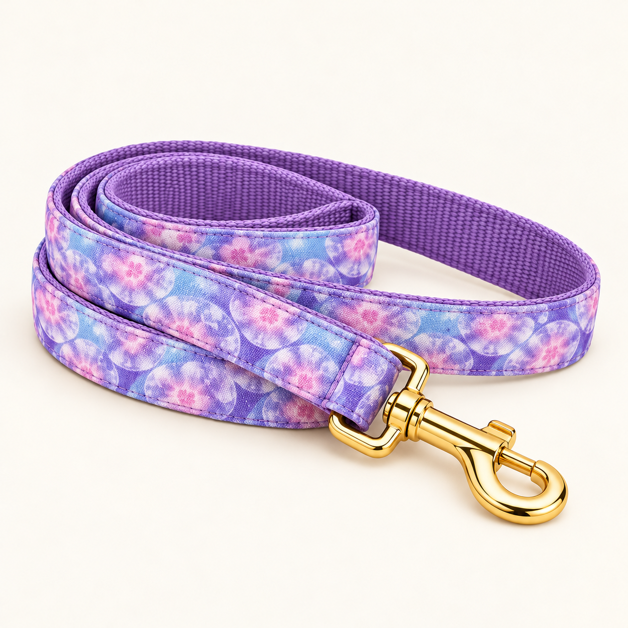 PurpleJelly matching leash