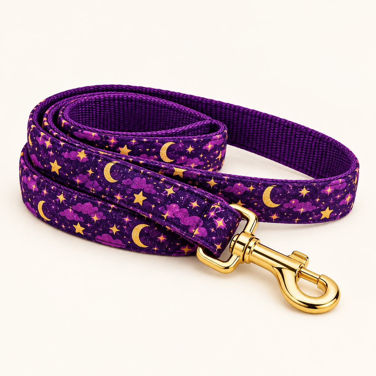 PurpleNight matching leash
