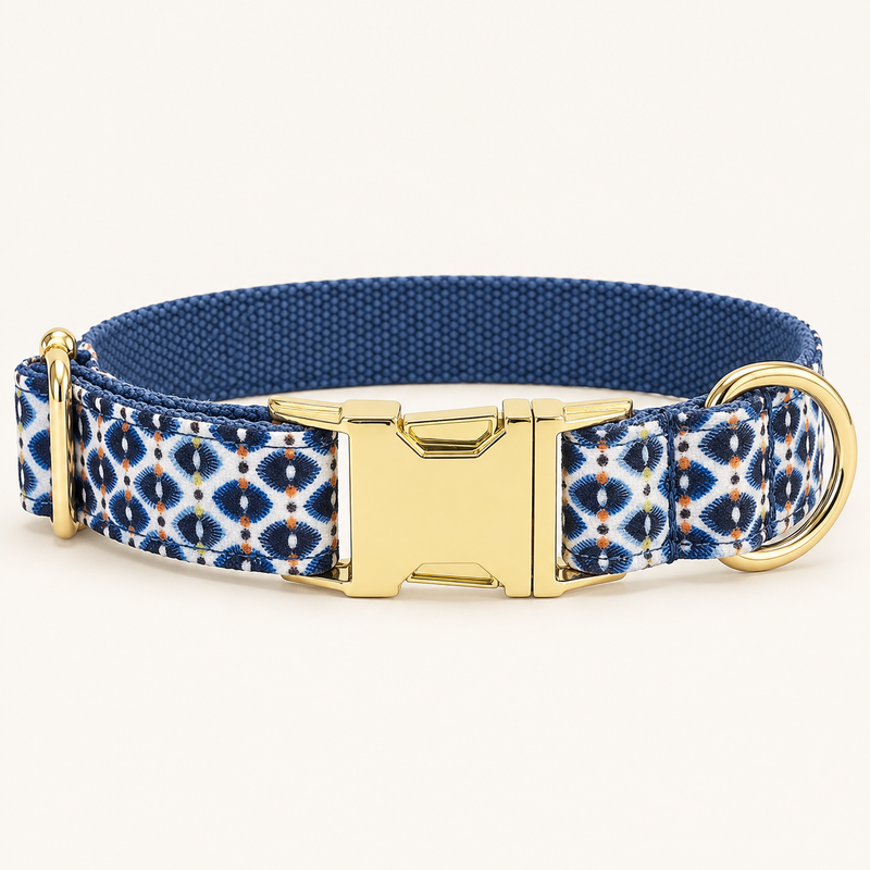 Personalized Colorful Prints Dog Collar