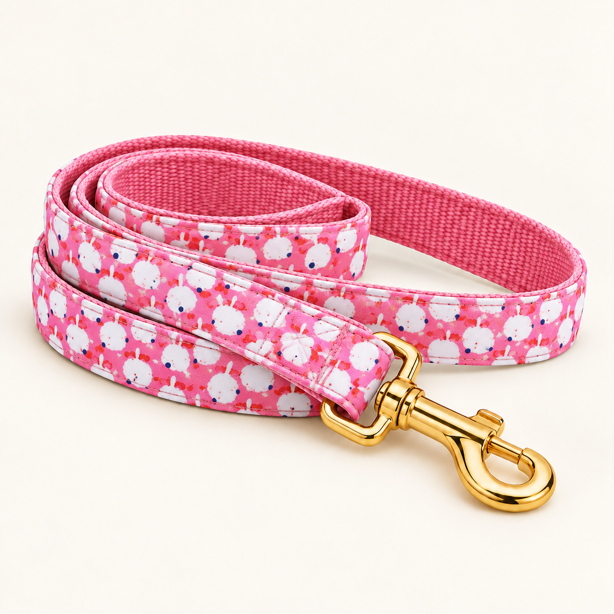 CottonPuff matching leash