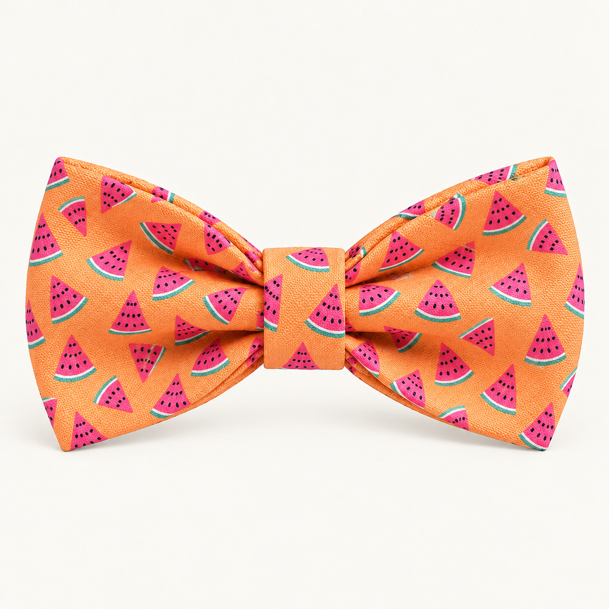 WatermelonOrange matching bow