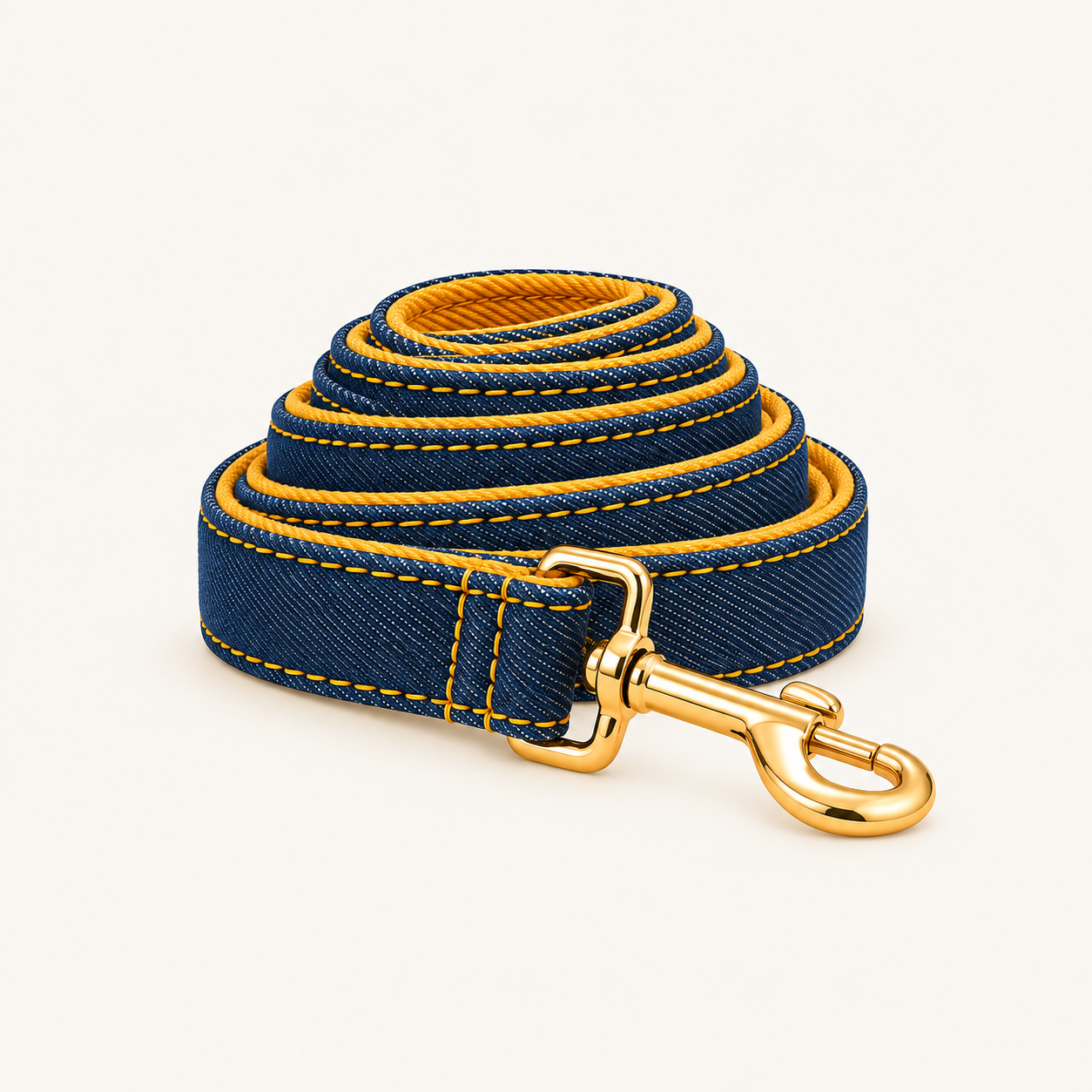 HoneyYellow matching leash