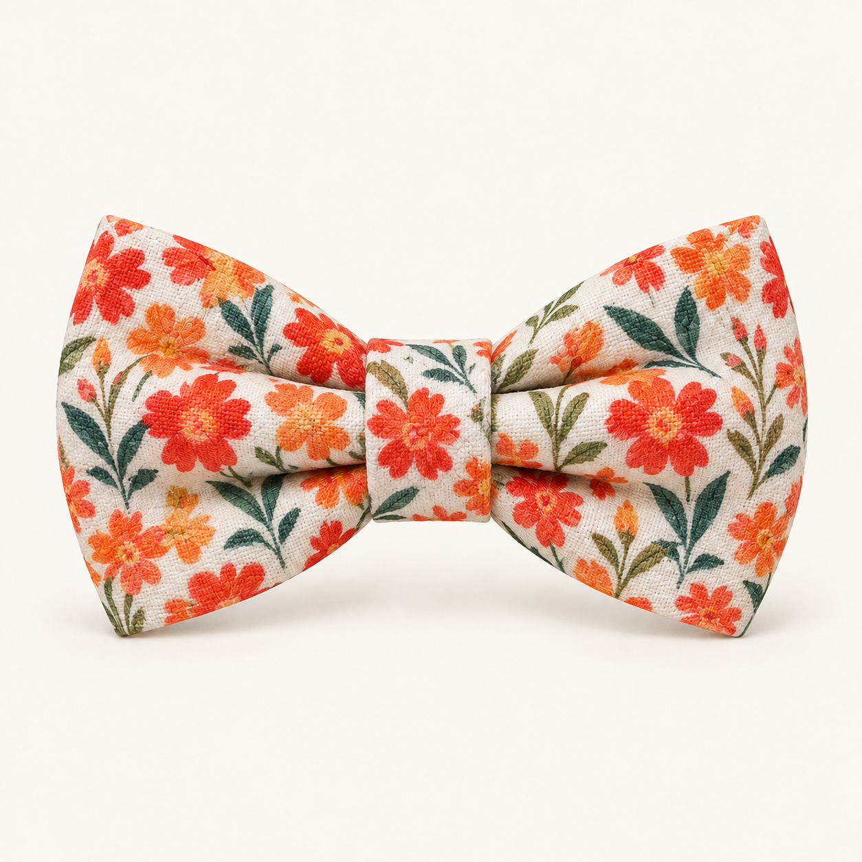 Solar Red matching bow