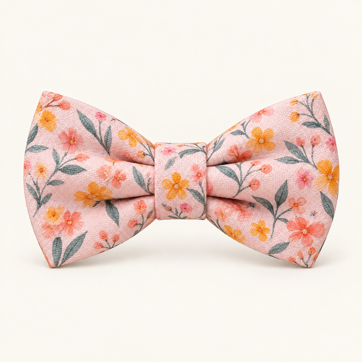 Spring Sunshine matching bow