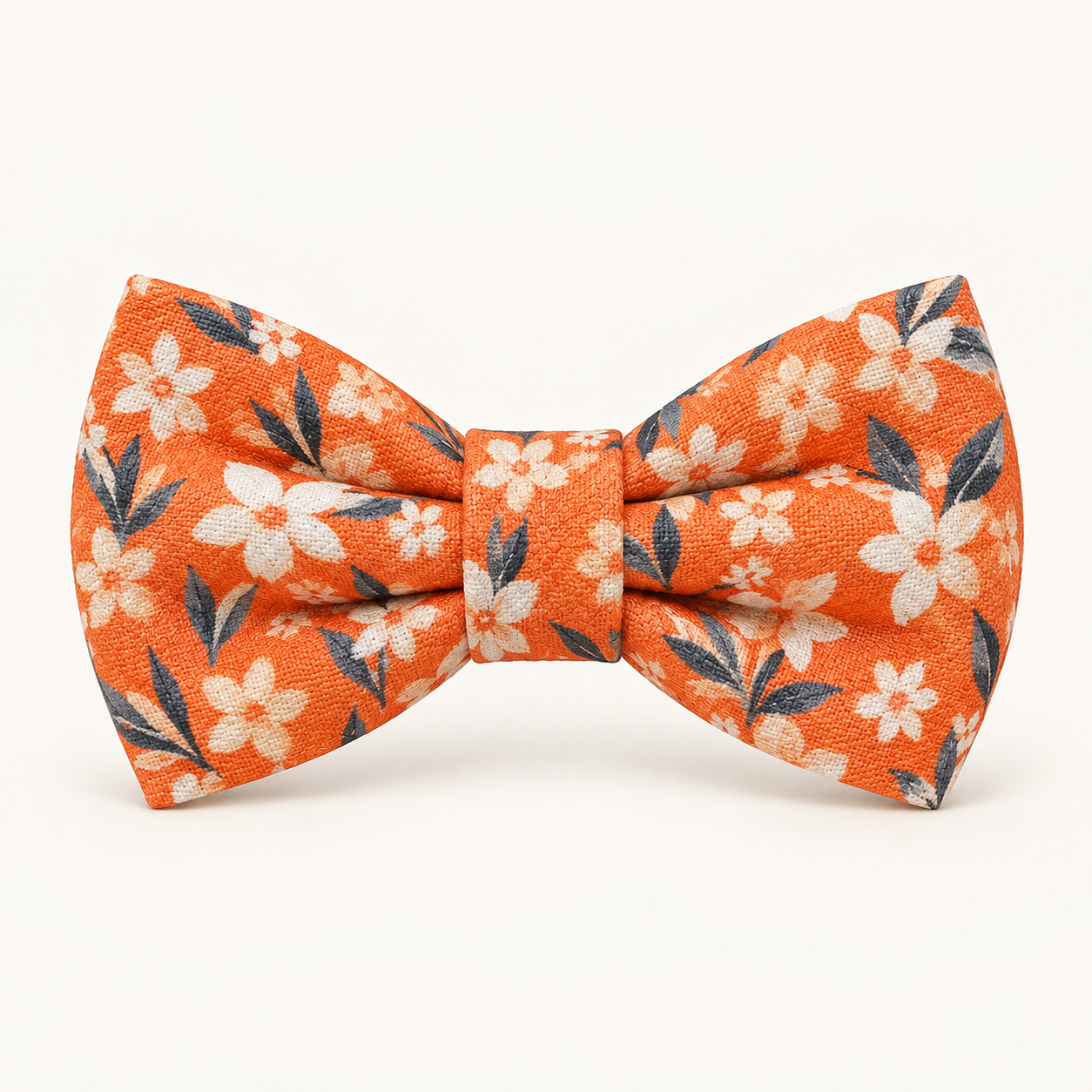 Teal Orange matching bow