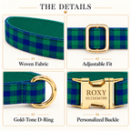 Pawture Classic Plaid BlueAndGreenPlaid 03-details