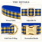 Pawture Classic Plaid BlueAndYellowPlaid 03-details