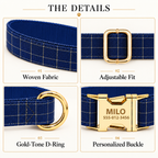 Pawture Classic Plaid BlueSuit 03-details
