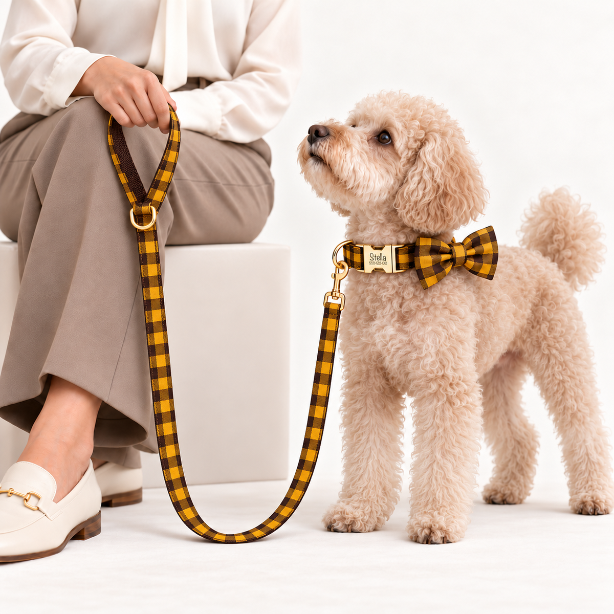 Pawture Classic Plaid BrownAndYellowPlaid 06-human-studio