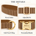 Pawture Classic Plaid CoffePlaid 03-details