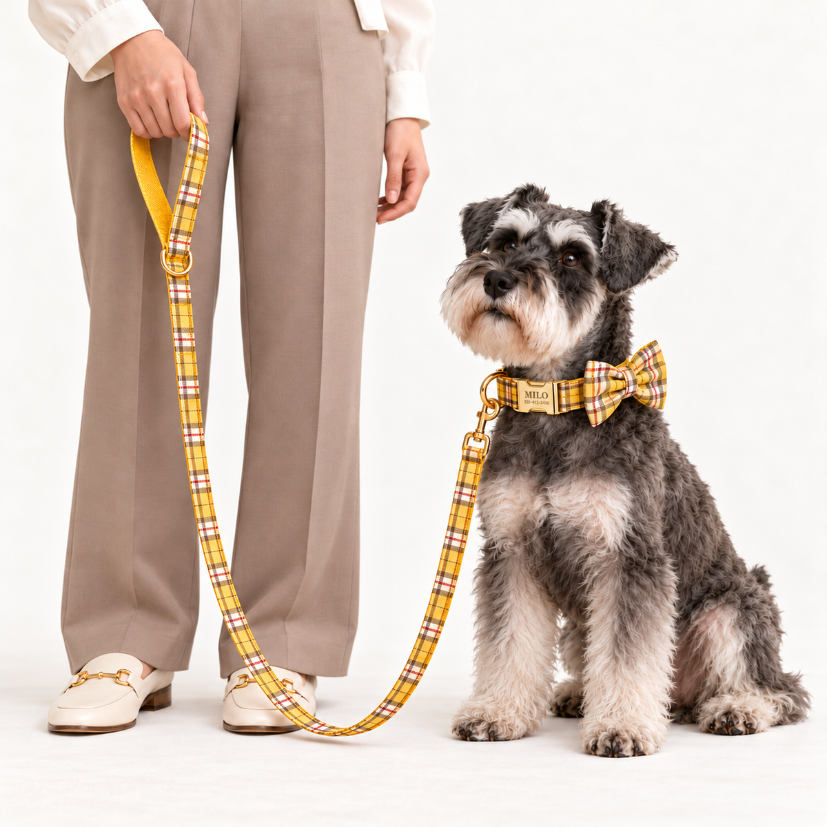 Pawture Classic Plaid LemonYellowPlaid 06-human-studio