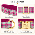 Pawture Classic Plaid MintPurplePlaid 03-details
