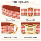 Pawture Classic Plaid OrangePlaid 03-details