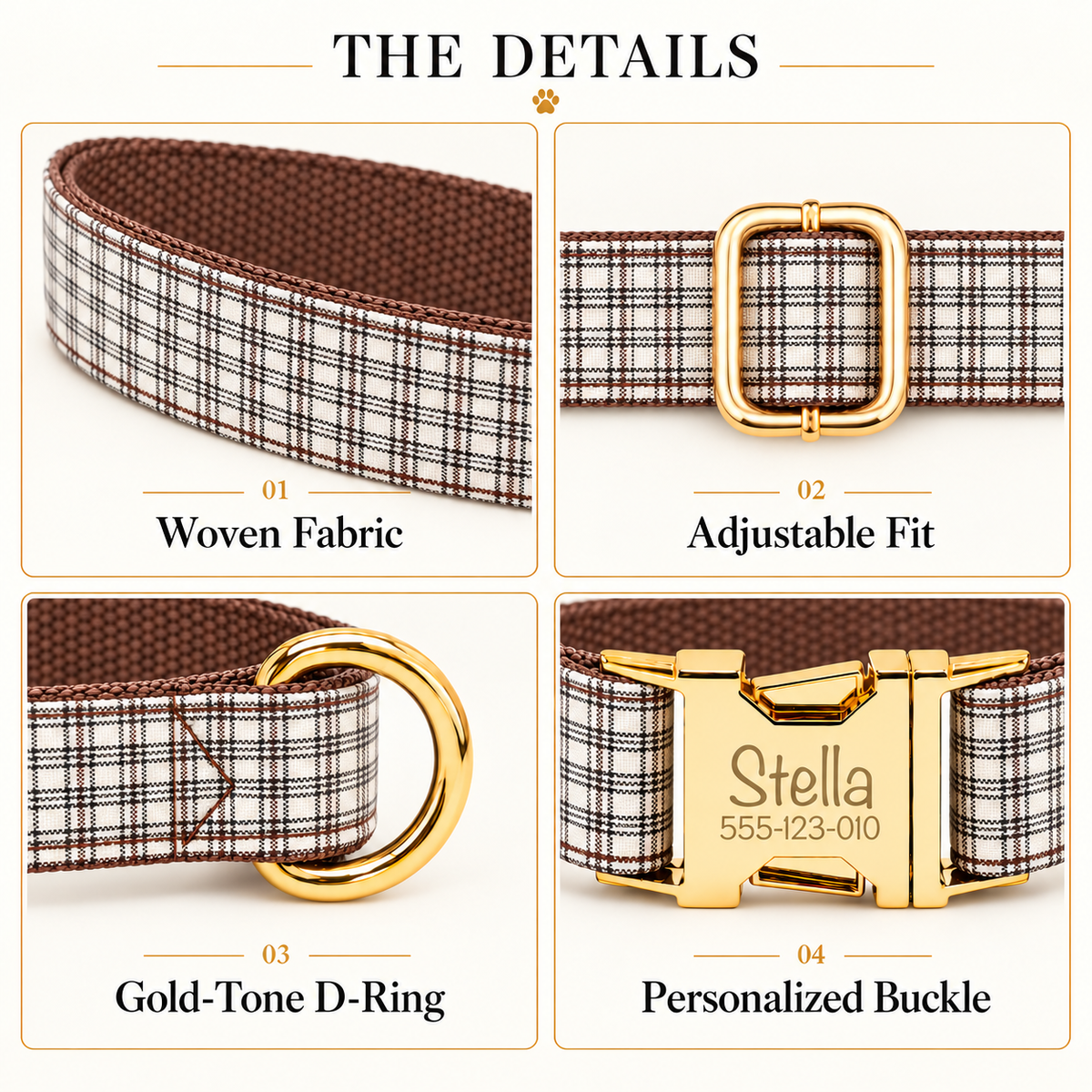 Pawture Classic Plaid WhiteMicro 03-details
