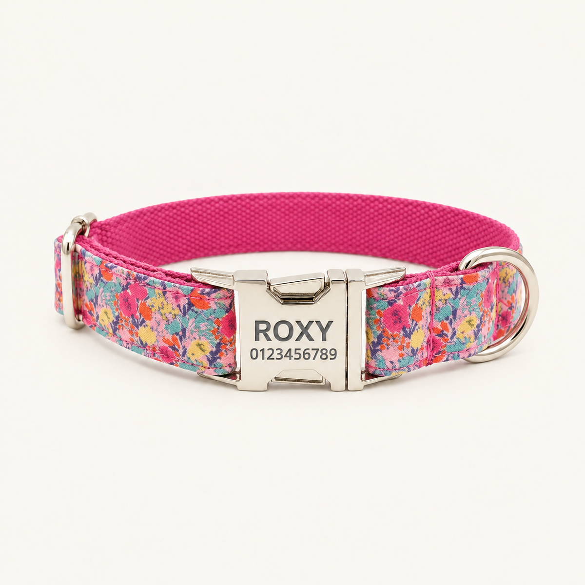 Pawture Floral Dog PinkTulip uniform flat view