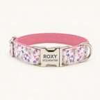 SocietyGarlic | flat floral dog collar