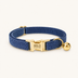 Dark Blue Herringbone