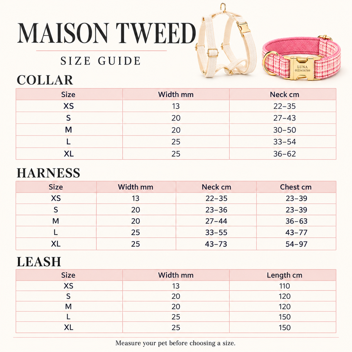 Pawture maison gallery05 Shared size guide